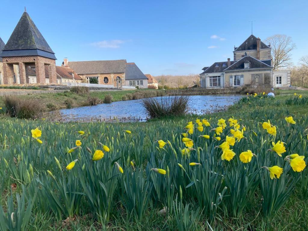 Вилла Domaine De La Vaudouriere Lunay Экстерьер фото